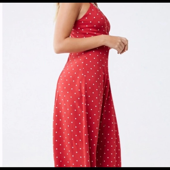 Forever 21 midi polka dot dress - Picture 2 of 6